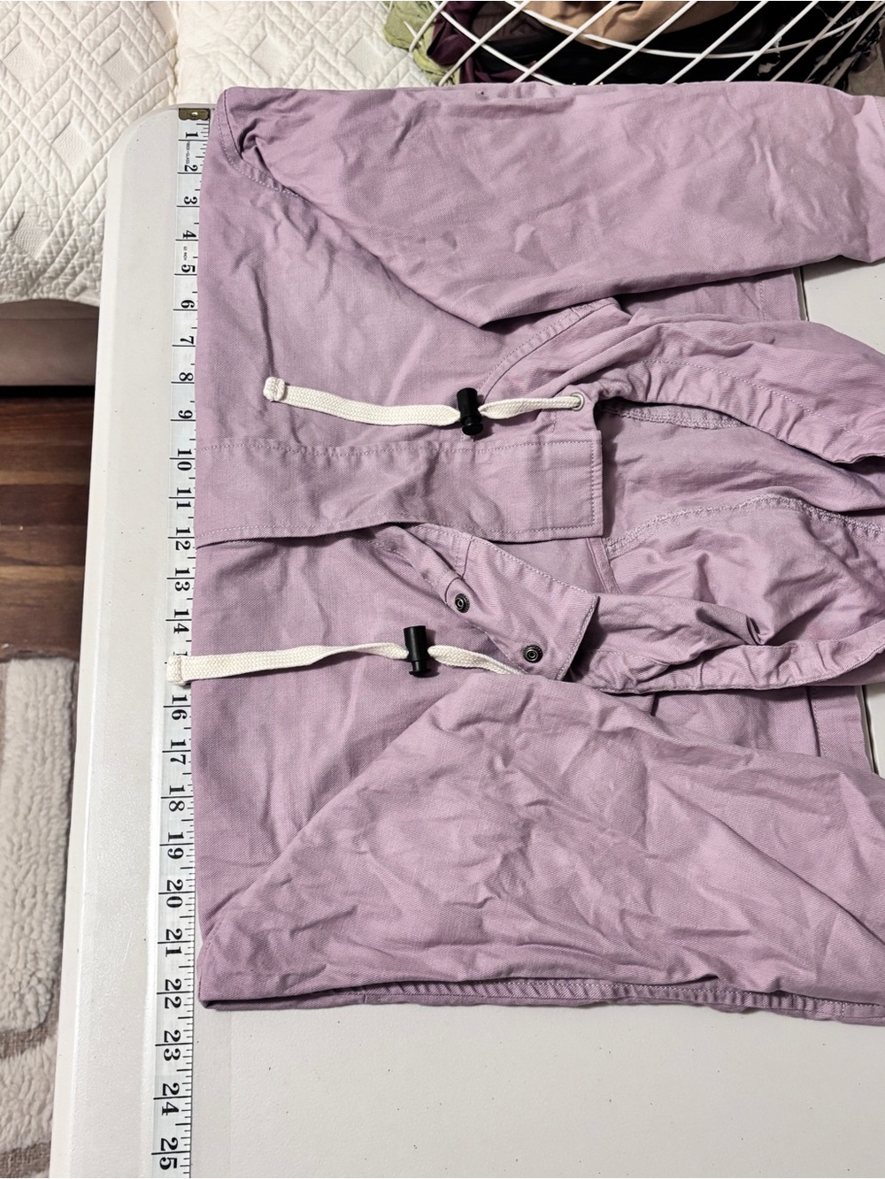 North Face Women Jacket Size L Shipler II Anorak Hoodie Gorpcore Pullover Purple - Picture 4 of 11